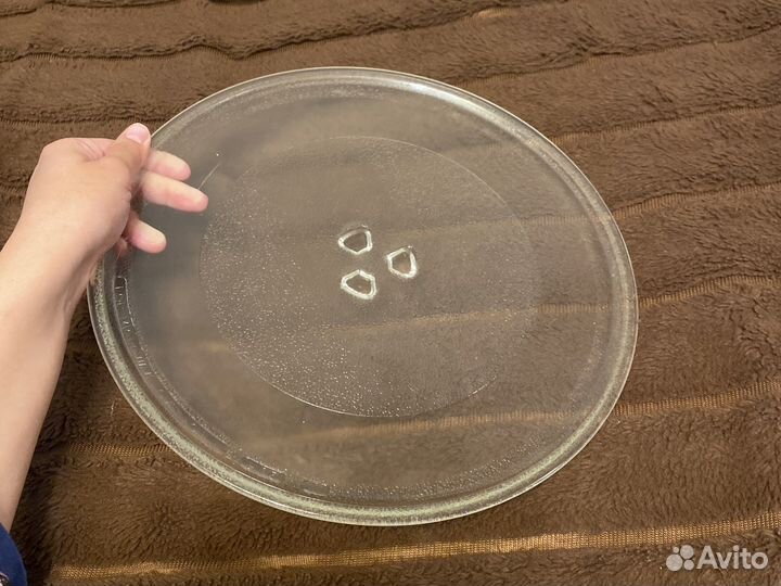 Тарелка для микроволновки универсальная, для свч
