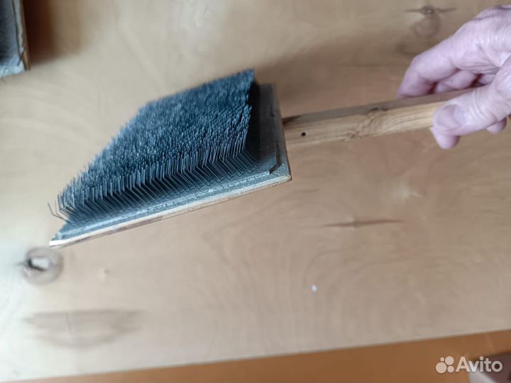 Кардер ручной (чески для шерсти)