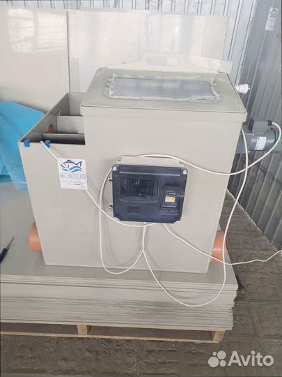 Барабанный фильтр для узв, пруда 30м3