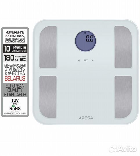 Весы напольные Aresa электронные до 180