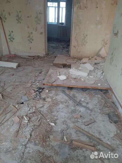 Демонтаж подготовка квартиры к ремонту и вывоз мус