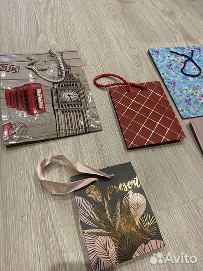 Подарочные пакеты (5 шт)