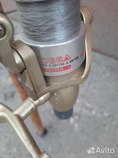 Спининг с катушкой бу