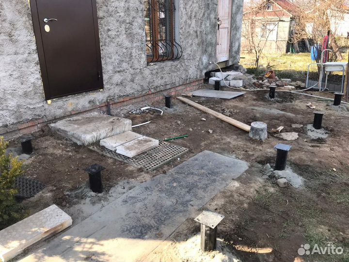 Винтовые сваи и свайные фундаменты