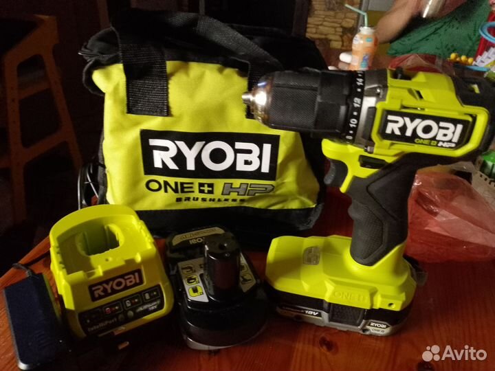 Ryobi Роби шуруповерт новый
