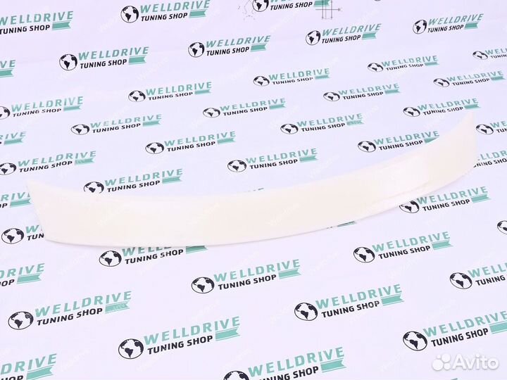 Спойлер Skoda Octavia A7 RS рест под окрас