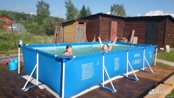 Каркасный бассейн 450х220х84 см