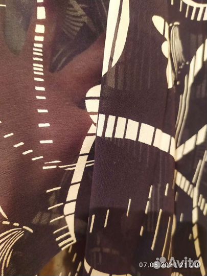 Отрезы ткани. Крепдешин. Натуральный шелк