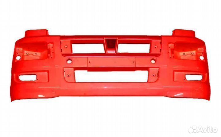 Бампер Камаз 5490 красный оао риат