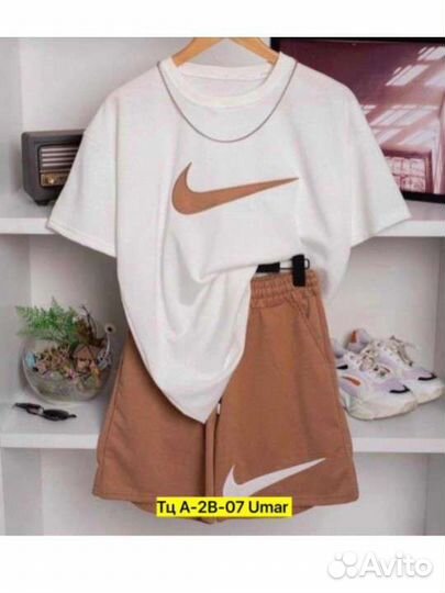 Костюм двойка женский с шортами