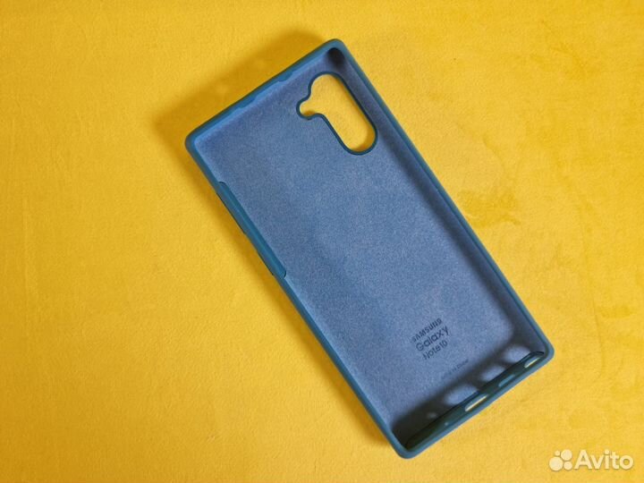 Чехол Samsung note 10 Silicone Cover