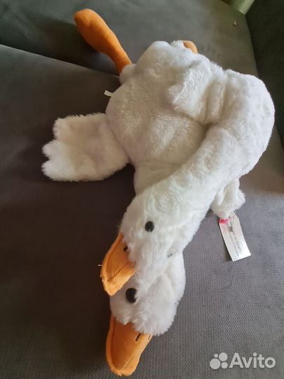 Игрушка мягкая гусь