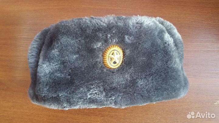 Шапка-ушанка военная уставная, офисная