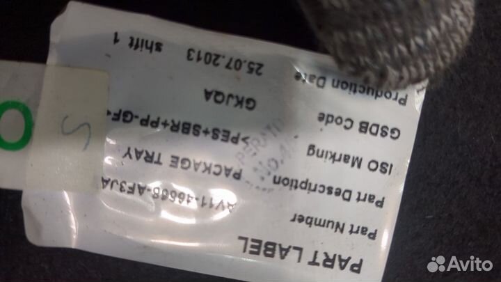 Полка багажника Ford B-Max, 2014