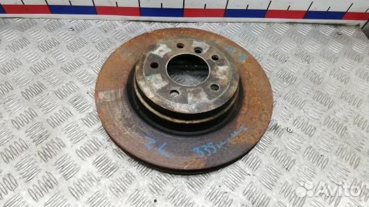 Диск тормозной задний BMW 3 E90/E91 (NBE11L902)