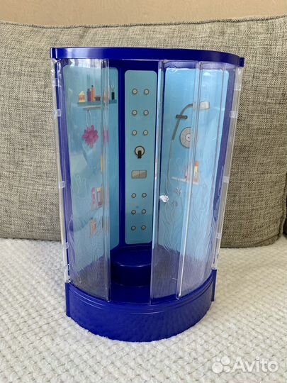 Душевая кабина для кукол + туалет