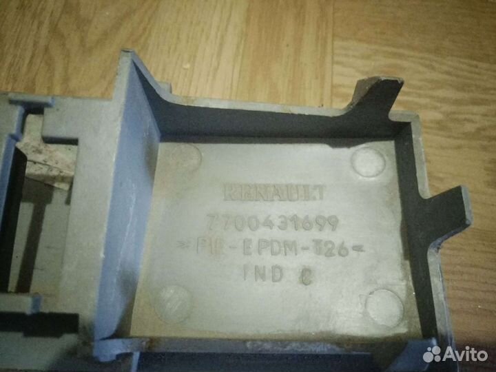 Заглушка магнитолы renault symbol