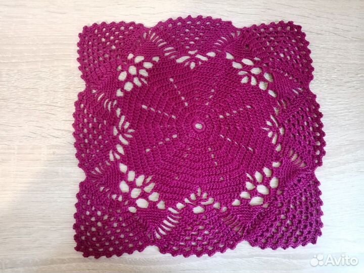 Салфетки вязаные крючком