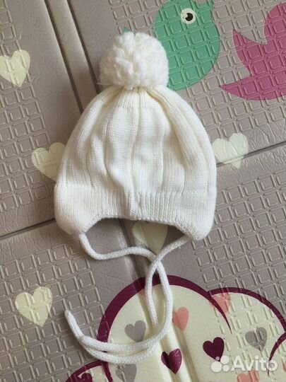 Шапочки для новорожденной девочки