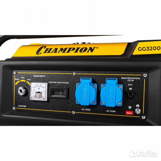 Генератор бензиновый Champion GG 3200