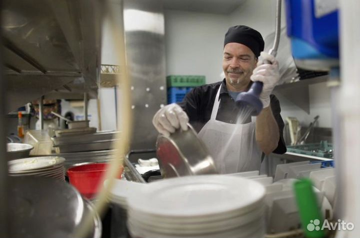 Посудомойщик/ца в санаторий вахта Алушта, Крым