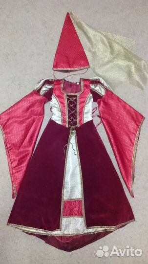 Костюм феи, средневековой принцессы напрокат