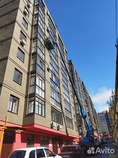 Аренда и услуги телескопической автовышки, 300 кг, 30 м