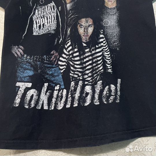 Футболка Tokyo hotel vintage 00s distessed tee