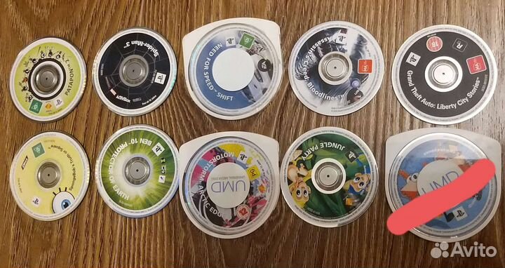 Диски для Sony PSP