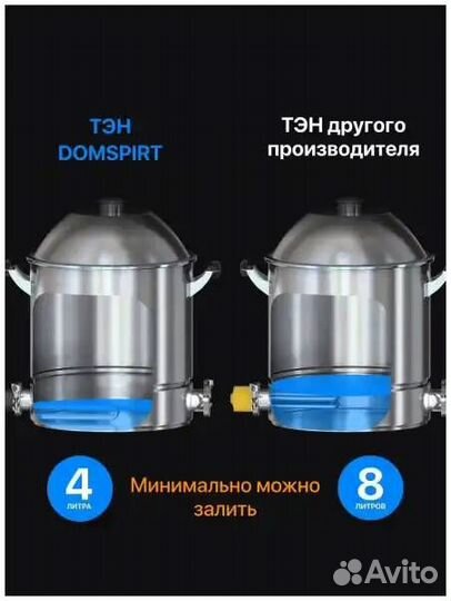 Тэн 3500 Вт (тэн, шнур с вилкой)