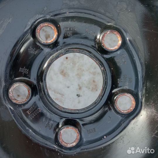 Штампованные диски r16 volkswagen