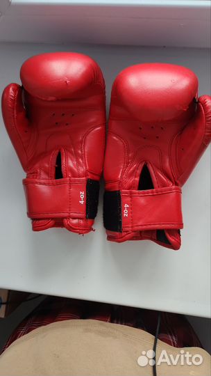 Боксерские перчатки детские 4 oz