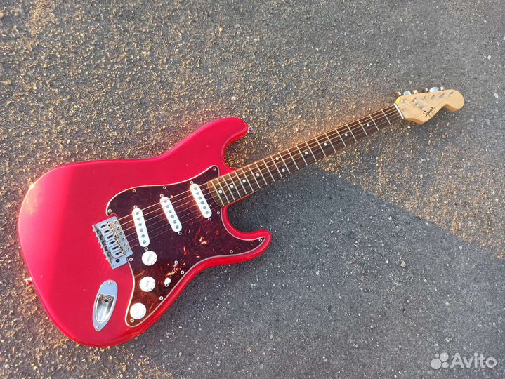 Fender squier bullet Red strat