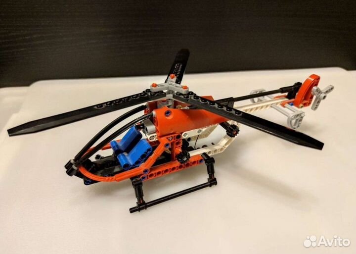 Lego technic 8046 вертолёт конструктор