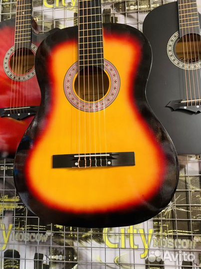 Классическая гитара + чехол