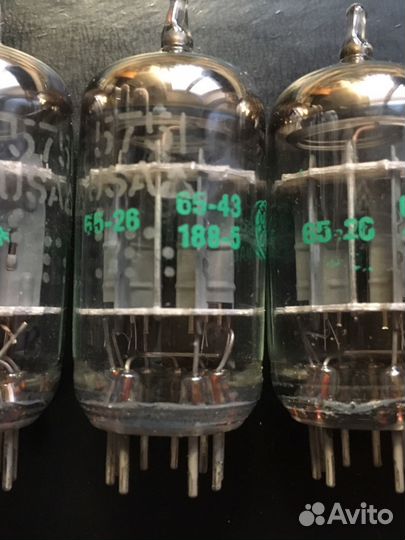 Радиолампы GE JG 5751 (12ax7,ecc 83)