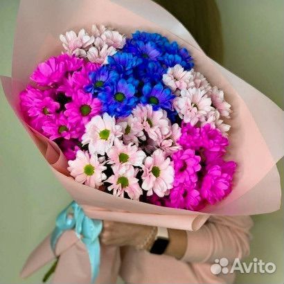Хризантемы в букете