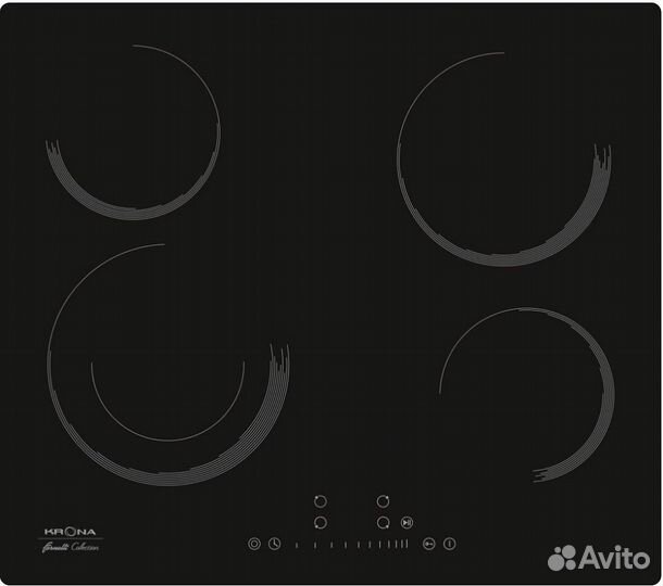 Варочная электрическая панель Krona orsa 60 BL