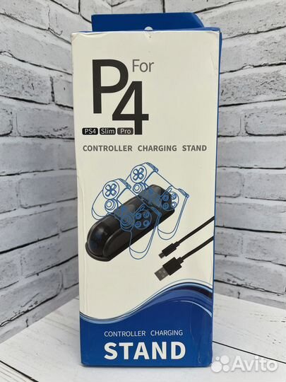 Зарядная станция PS4 на 2 геймпада