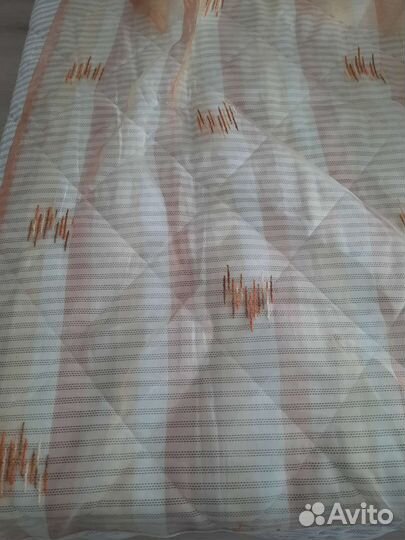 Тюль-органза 2 шт. Шир. нижнего края по 3м