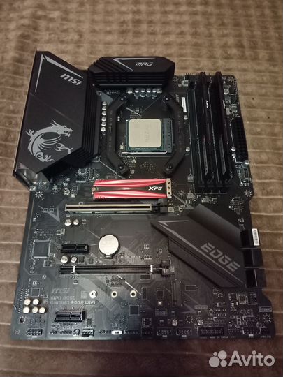 Сборка Ryzen 3700x + B550 MSI + 32GB Kingston