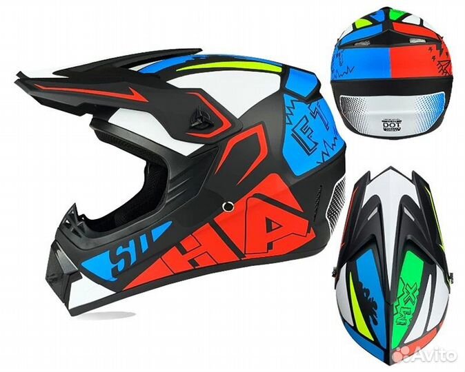 Мото очки новые,мото шлем кроссовый,мотошлем новый