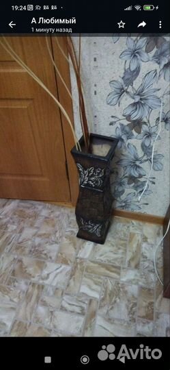 Ваза большая напольная бу