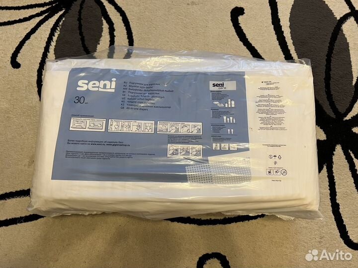 Памперсы для взрослых seni L