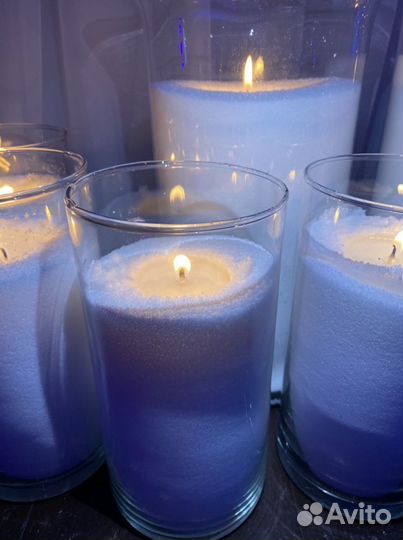 Насыпные свечи воск