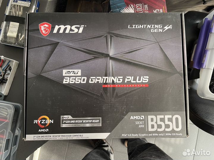 Материнская плата msi mpg b550 gaming plus