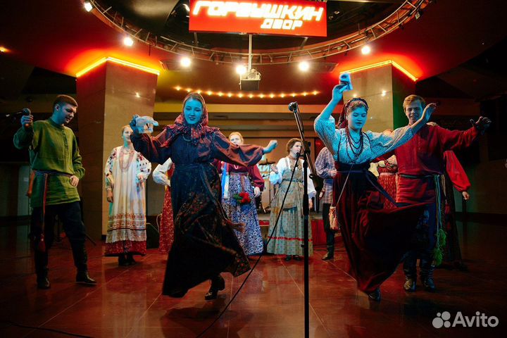 Народный ансамбль на праздник