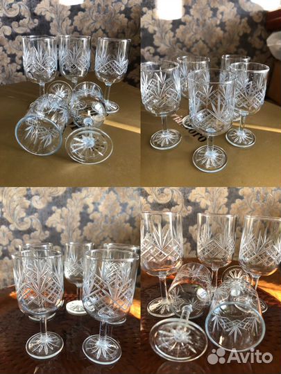 Хрустальная посуда СССР