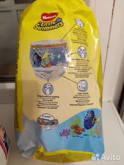 Подгузники-трусики для плавания Huggies Little Swi
