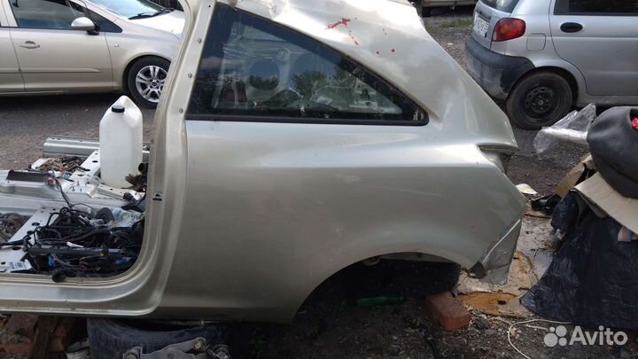Крыло заднее левое Opel Corsa D